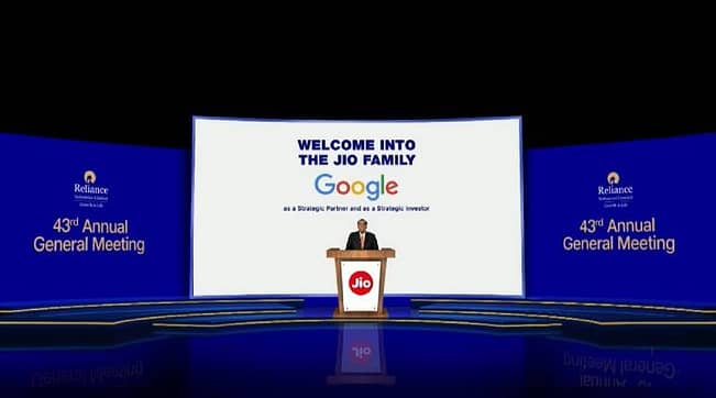 Google Invests 4.5B USD in Jio, plans to develop 4G/5G phones