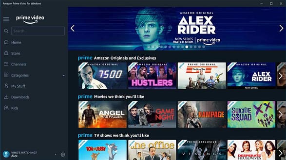 Amazon Prime gets a Windows App at last and maybe live TV