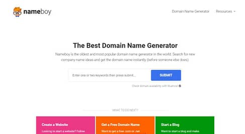 7 Best Instant Domain Name Generator Tools - Name Boy